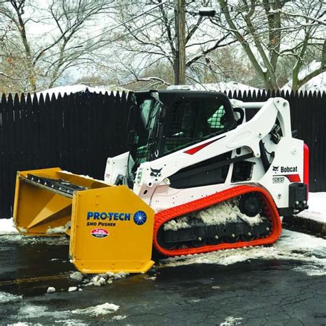 arctic snow pusher for skid steer|best skid steer snow pusher.